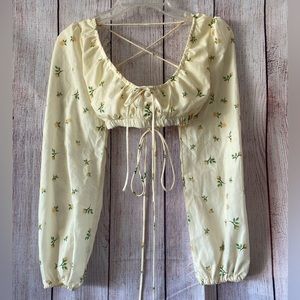 Princess Polly Cropped Top Violetta 4